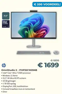 AUVA HP OmniStudio X - ITHP32C1005NB aanbieding