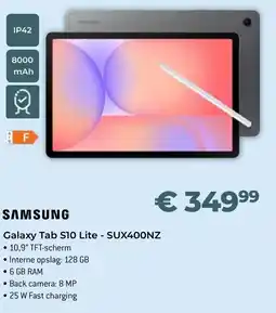 AUVA Samsung Galaxy Tab S10 Lite - SUX400NZ aanbieding