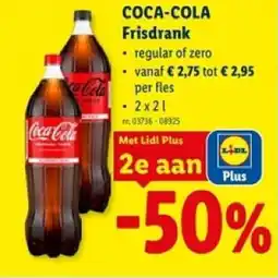 Lidl Coca-Cola Frisdrank aanbieding