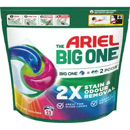 Albert Heijn Ariel Pods color the big one wascapsules aanbieding