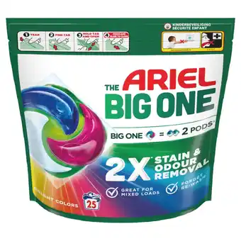 Albert Heijn Ariel Pods color the big one wascapsules aanbieding