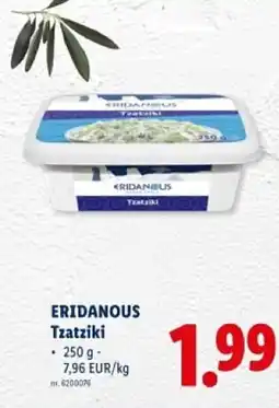 Lidl Eridanous tzatziki aanbieding