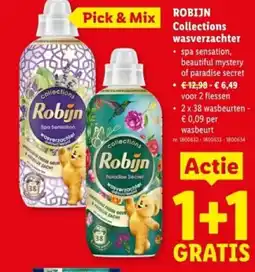 Lidl Robijn collections wasverzachter aanbieding