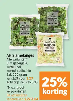 Albert Heijn AH Slamelanges aanbieding