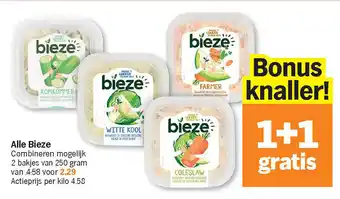 Albert Heijn Alle Bieze aanbieding