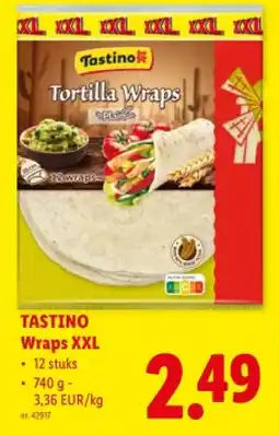 Lidl Wraps XXL aanbieding