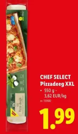 Lidl Pizzadeeg XXL aanbieding
