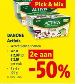 Lidl Activia aanbieding