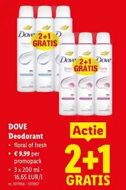 Lidl Deodorant aanbieding