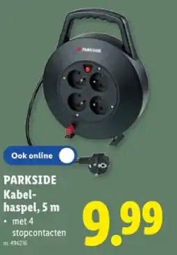 Lidl Kabelhaspel, 5 m aanbieding