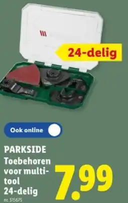 Lidl Toebehoren voor multitool 24-delig aanbieding