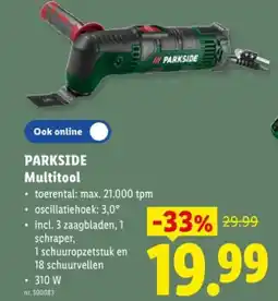 Lidl Multitool aanbieding