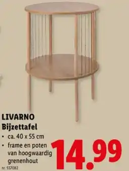 Lidl Bijzettafel aanbieding