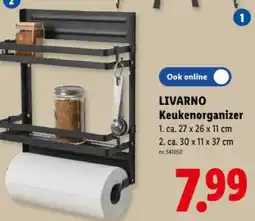 Lidl Keukenorganizer ca. 30 x 11 x 37 cm aanbieding