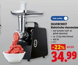 Lidl Elektrische vleesmolen aanbieding