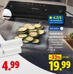 Lidl Vacuümmachine aanbieding