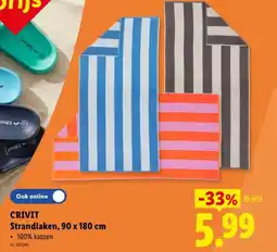 Lidl Strandlaken, 90 x 180 cm aanbieding