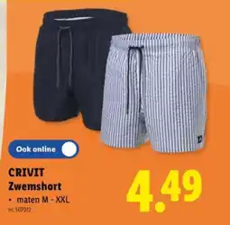 Lidl Zwemshort aanbieding