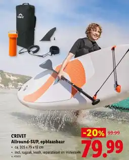 Lidl Allround-SUP, opblaasbaar aanbieding