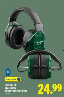 Lidl Parkside bluetooth gehoorbescherming aanbieding