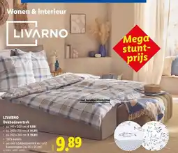 Lidl Livarno dekbedovertrek aanbieding