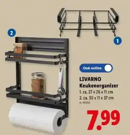 Lidl Livarno keukenorganizer aanbieding