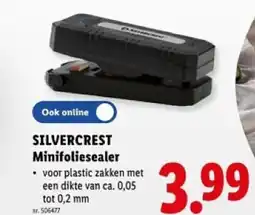Lidl Silvercrest minifoliesealer aanbieding