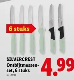 Lidl Silvercrest ontbijtmessen- set aanbieding