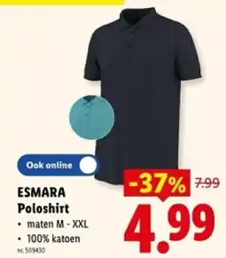 Lidl Esmara poloshirt aanbieding
