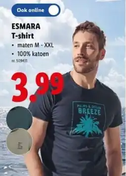 Lidl Esmara t-shirt aanbieding