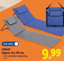Lidl Crivit ligmat aanbieding