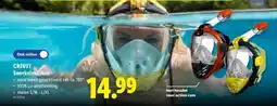 Lidl Crivit snorkelmasker aanbieding