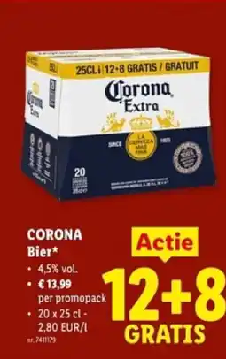 Lidl Corona bier aanbieding