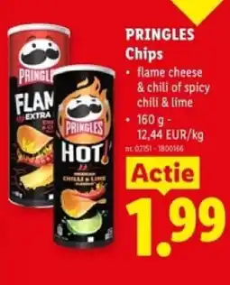 Lidl Pringles chips aanbieding