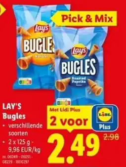 Lidl Lay's bugles aanbieding