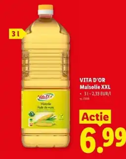 Lidl Vita d'or maisolie xxl aanbieding