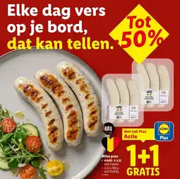 Lidl White pens aanbieding
