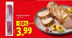 Lidl Varkenshaasje natuur aanbieding