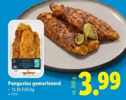 Lidl Pangasius gemarineerd aanbieding