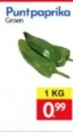 Tanger Markt Puntpaprika aanbieding