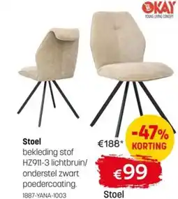 BE-Okay Stoel aanbieding