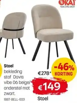 BE-Okay Stoel aanbieding