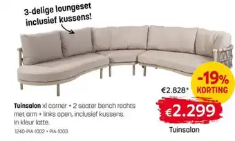 BE-Okay Tuinsalon aanbieding