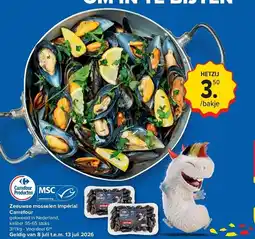 Carrefour Zeeuwse mosselen impérial carrefour aanbieding