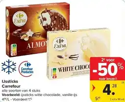 Carrefour Ijssticks carrefour aanbieding