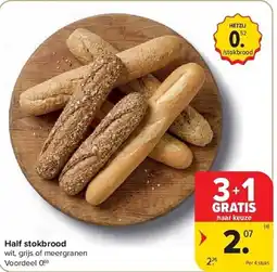 Carrefour Half stokbrood aanbieding