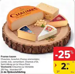 Carrefour Franse kazen aanbieding