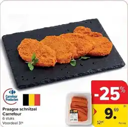 Carrefour Praagse schnitzel carrefour aanbieding