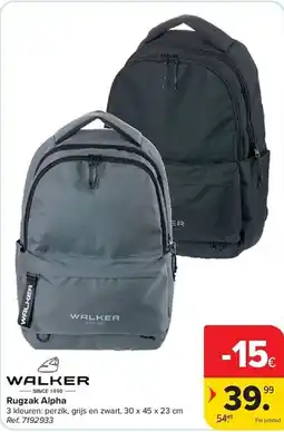 Carrefour Rugzak alpha aanbieding