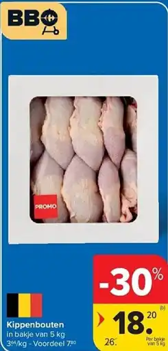Carrefour Kippenbouten aanbieding